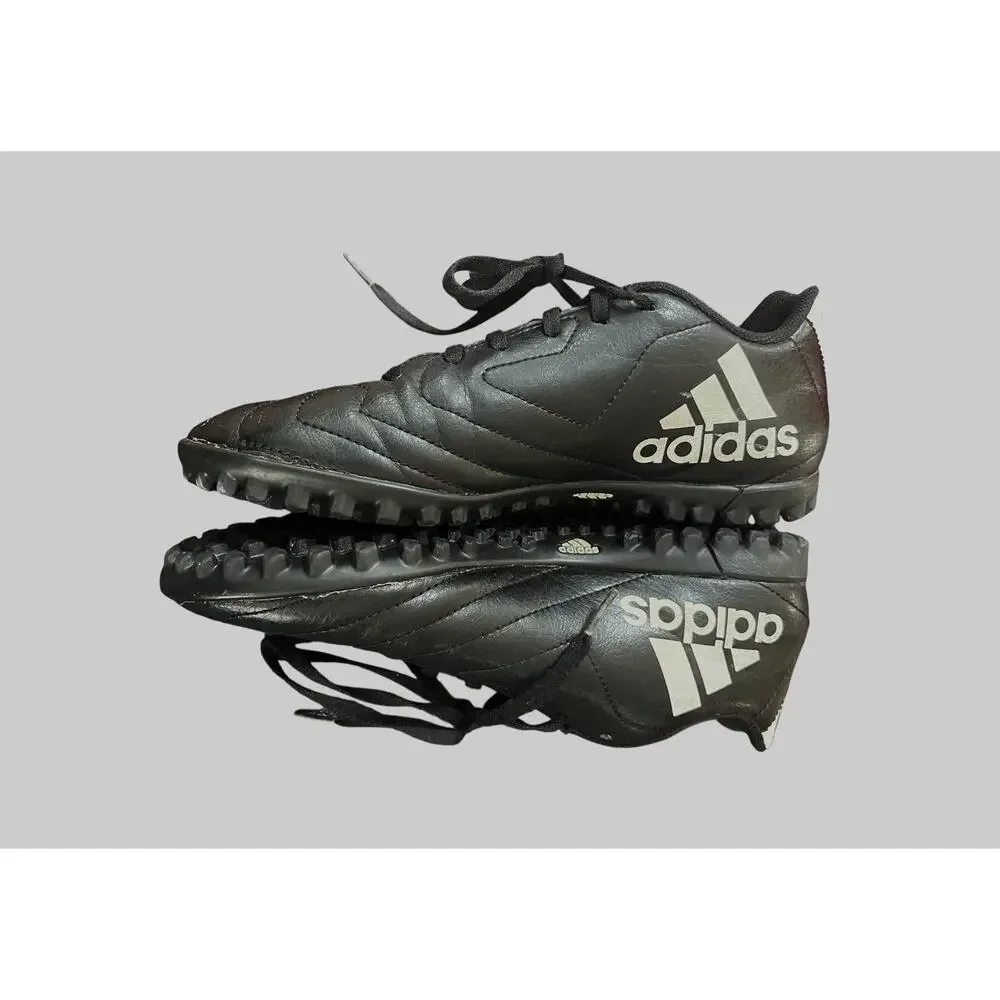 Adidas Mens Goletto VII TF FV8703 Black 6.5 Indoor Low Top Soccer Shoes Turf